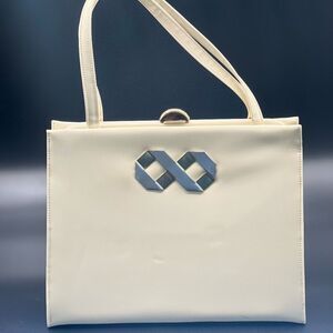 50's Vintage Crown Lewis Patent Leather Purse